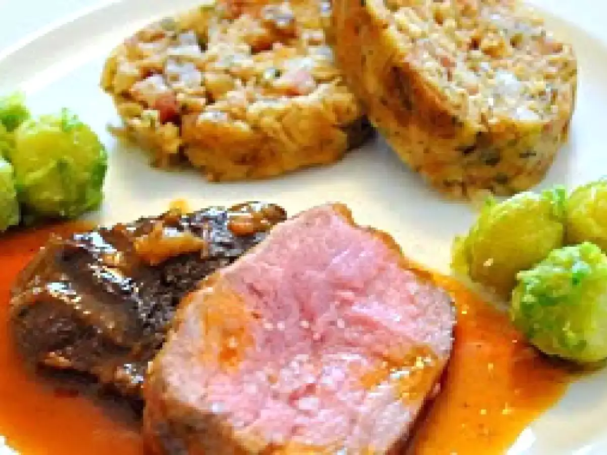 Ein weiterer Beweis einer nord-/süddeutschen Freundschaft: Zweierlei vom Kalb