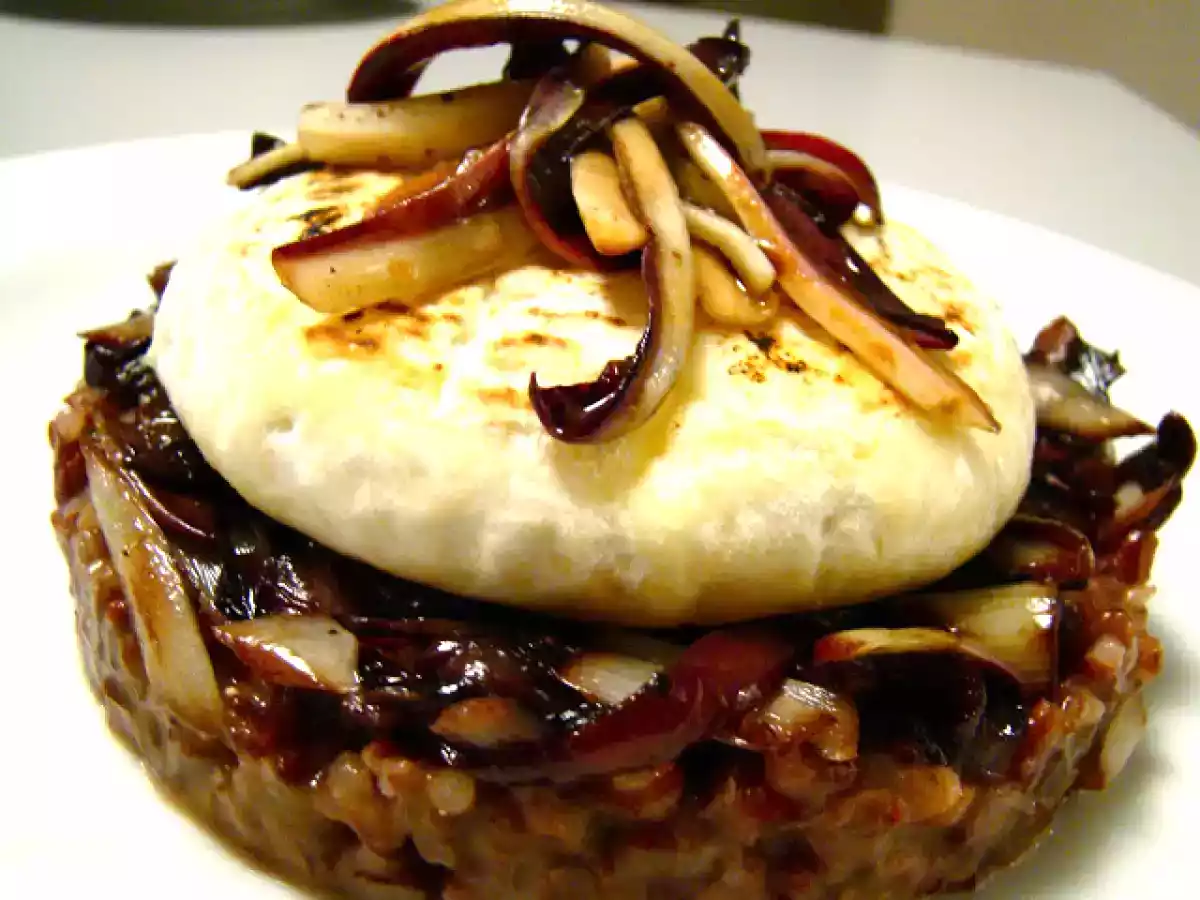 Eine runde Sache - Camarguereis, gebratener Trevisiano und Tomme Vaudoise