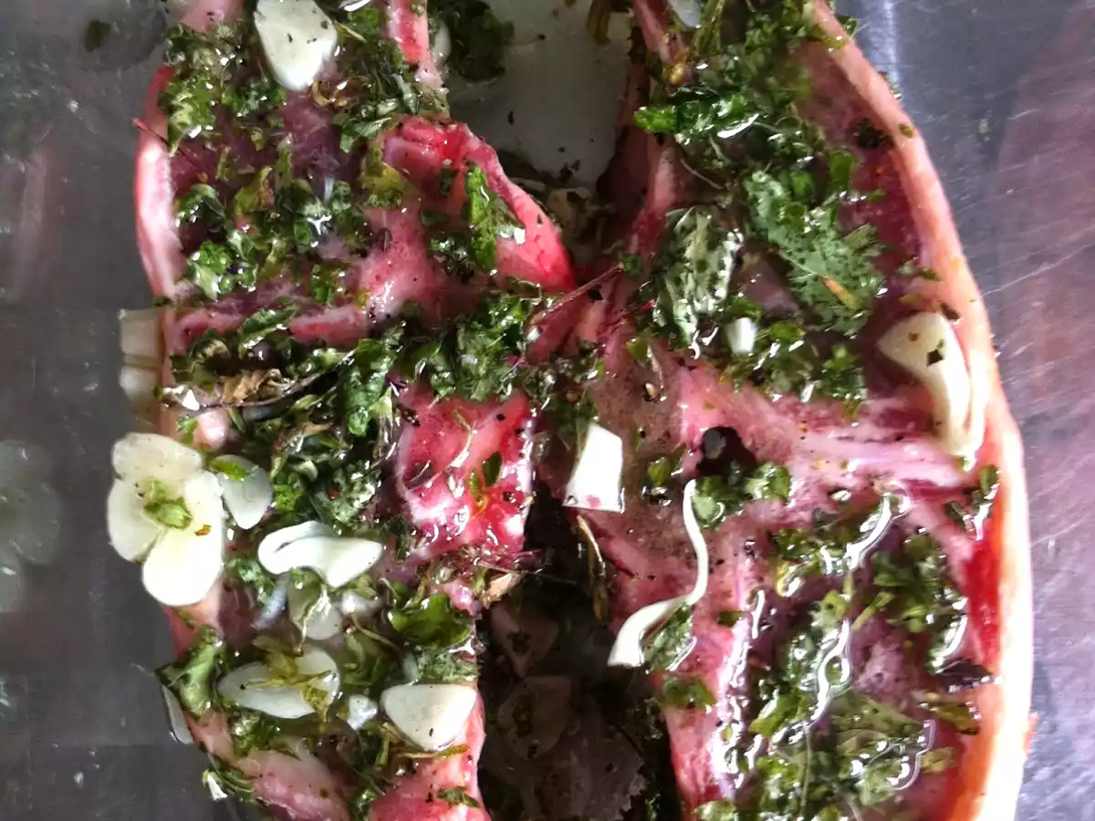 Eine wunderbare Marinade für Lammkotelettes