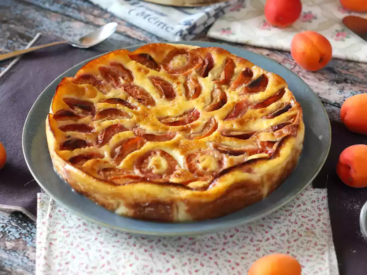 Einfache Aprikosen-Clafoutis - foto 3