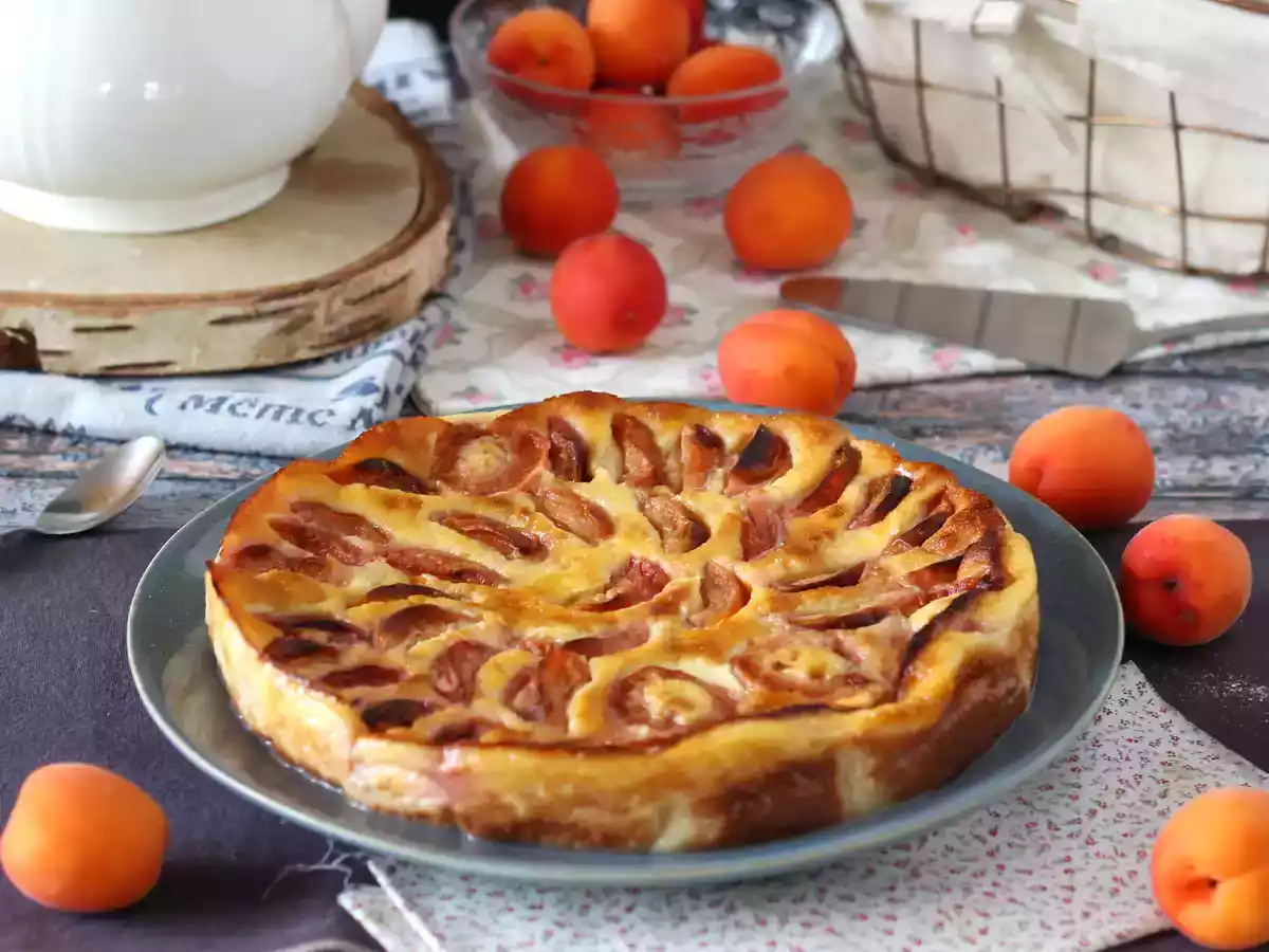 Einfache Aprikosen-Clafoutis - foto 7