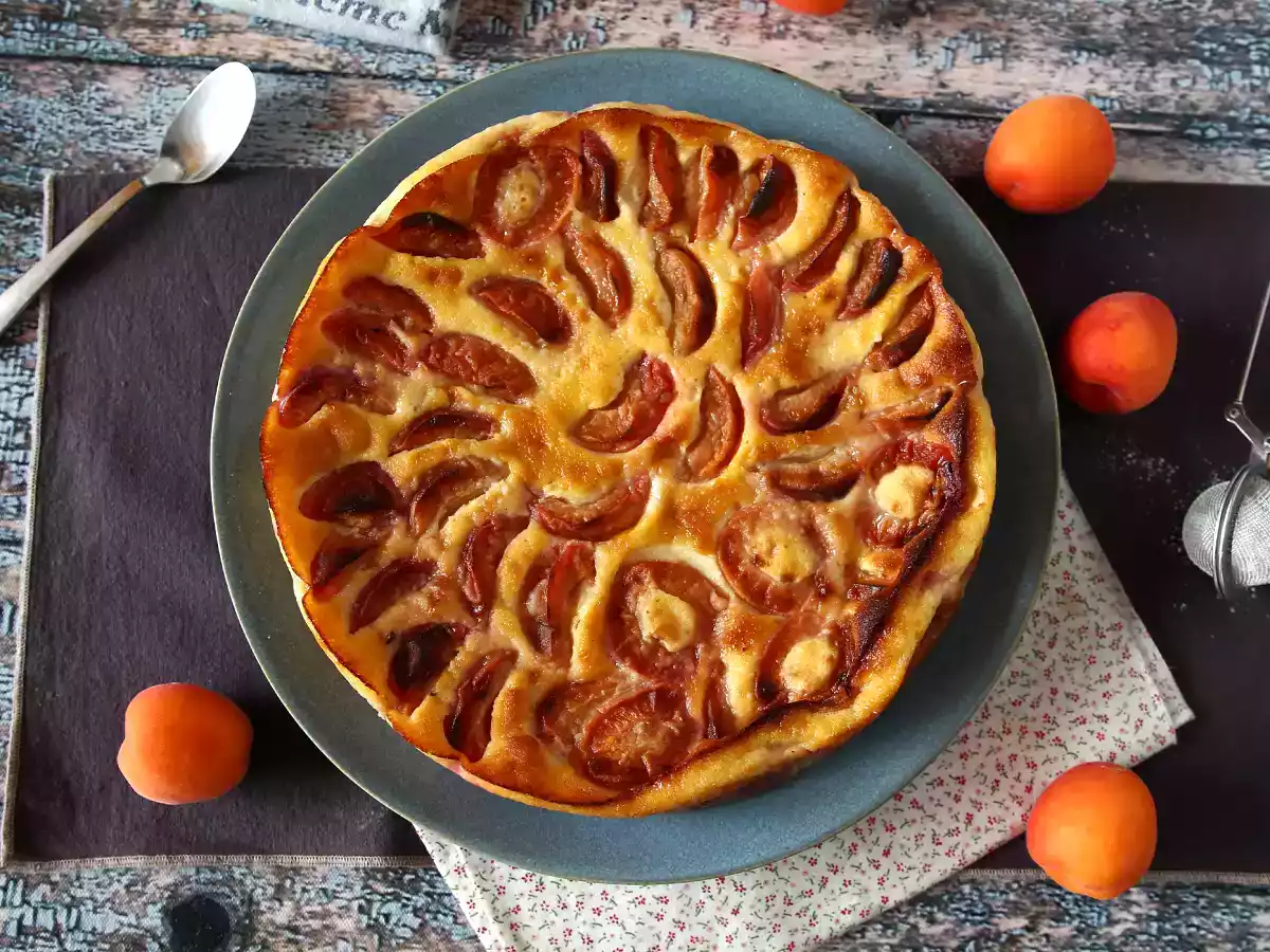 Einfache Aprikosen-Clafoutis - foto 8