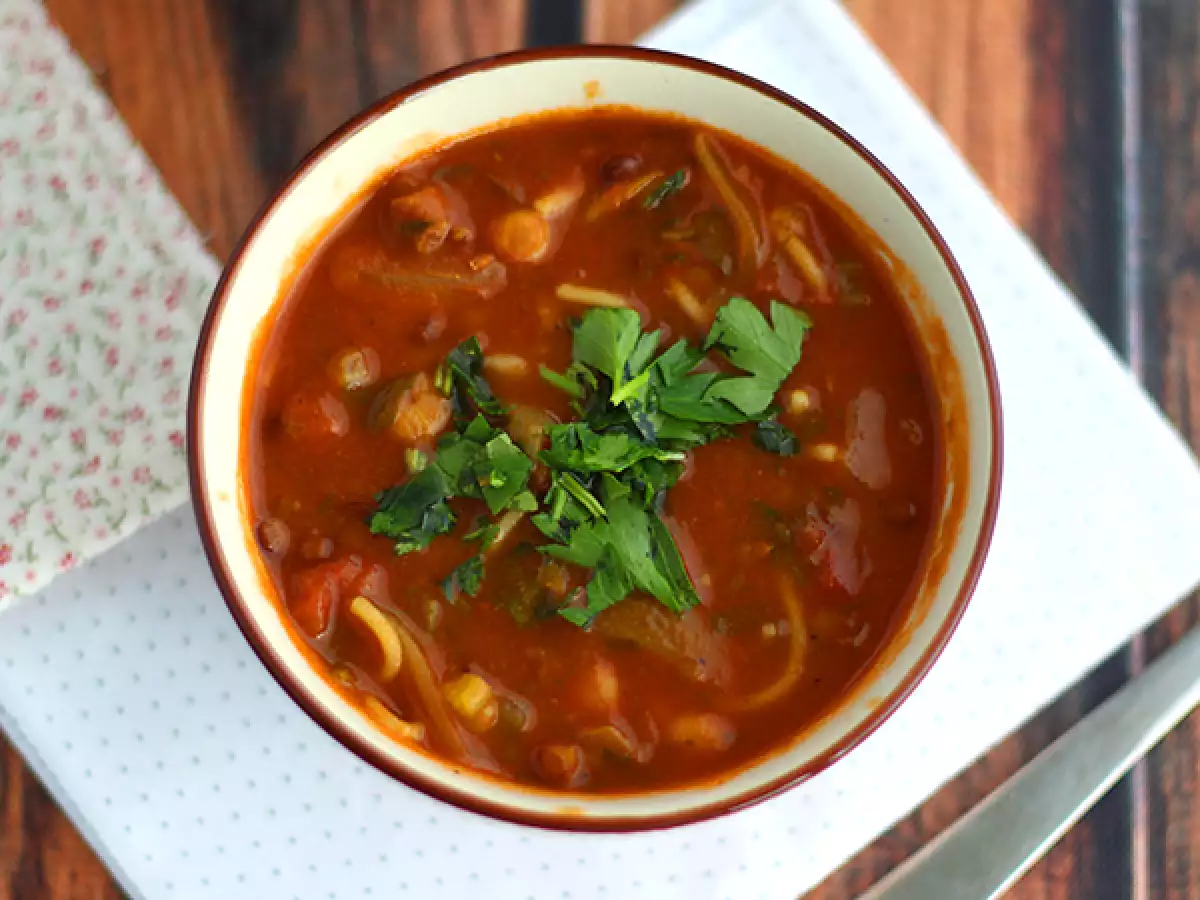 Einfache, aromatische Harira-Suppe - foto 2