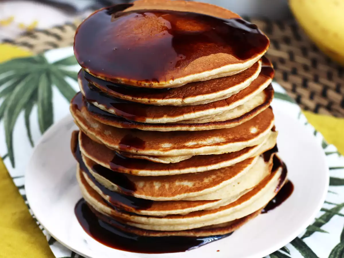 Einfache Bananen-Pancakes - foto 3