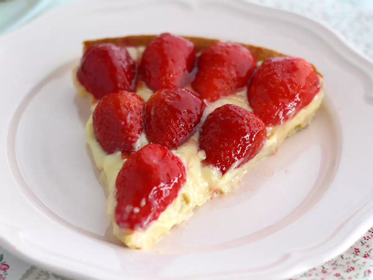 Einfache Erdbeertarte - foto 2
