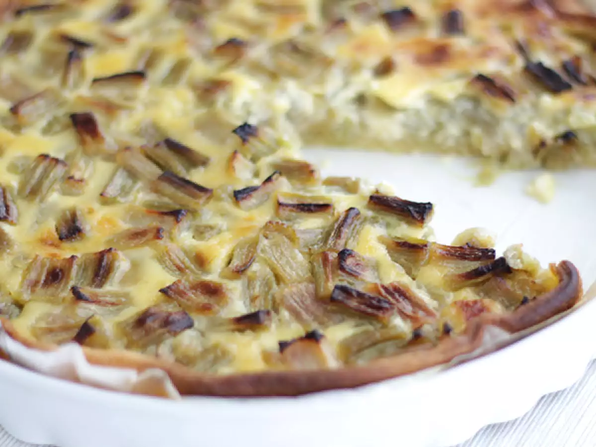 Einfache Rhabarber-Tarte - foto 2