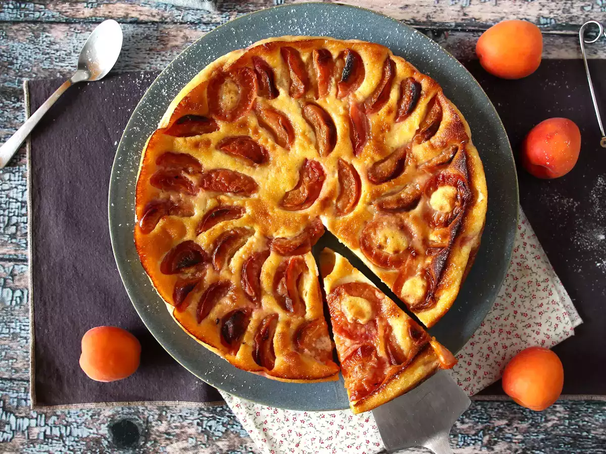Einfacher Aprikosen-Clafoutis - foto 2