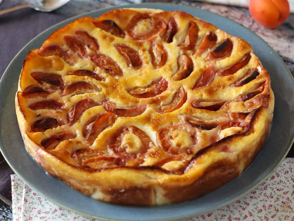 Einfacher Aprikosen-Clafoutis - foto 5