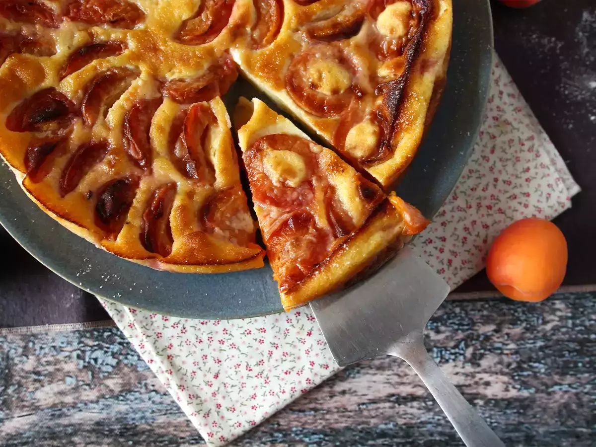 Einfacher Aprikosen-Clafoutis - foto 6