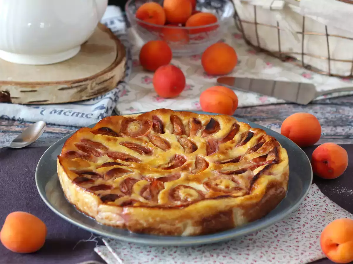 Einfacher Aprikosen-Clafoutis - foto 7