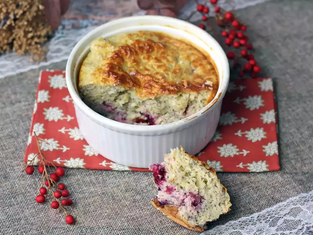 Einfacher Protein-Beerenkuchen - foto 5