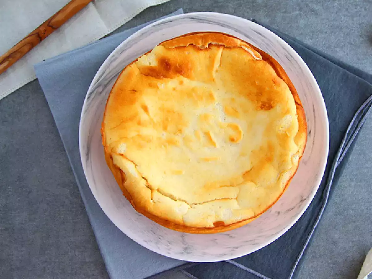 Einfacher Quarkkuchen mit 4 Zutaten - foto 3