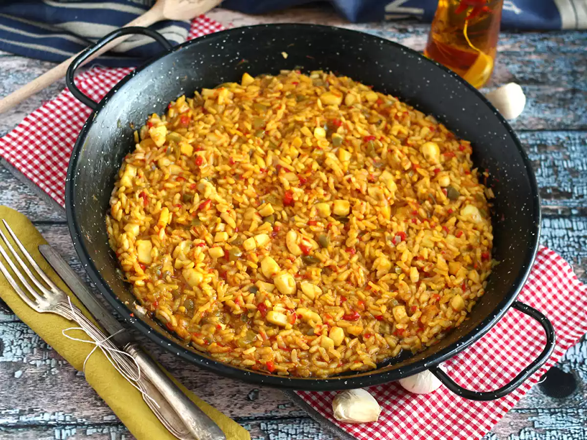 Einfacher Reis mit Tintenfisch - foto 3