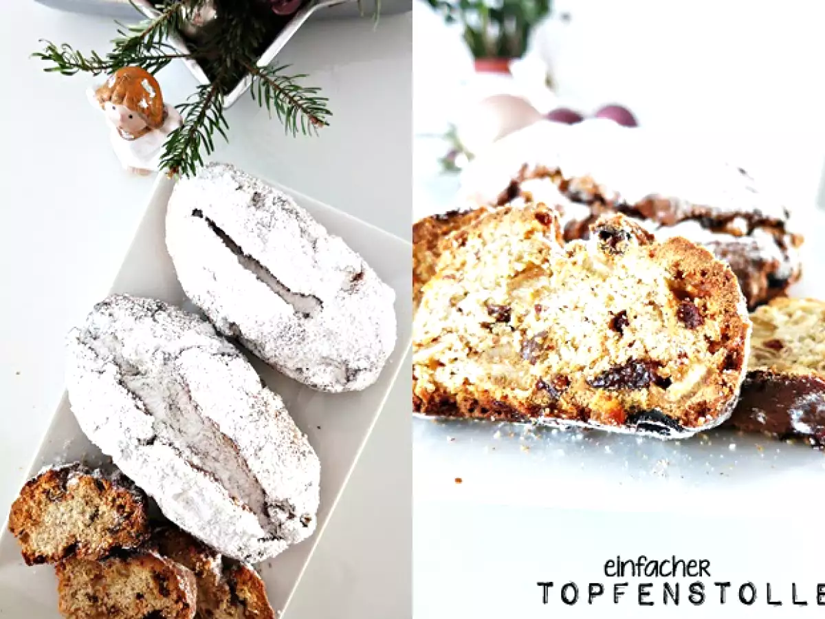 Einfacher Topfen-Stollen