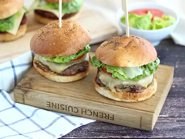 Rezept Einfacher und schneller hausgemachter burger