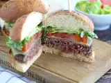 Einfacher und schneller hausgemachter Burger, foto 2