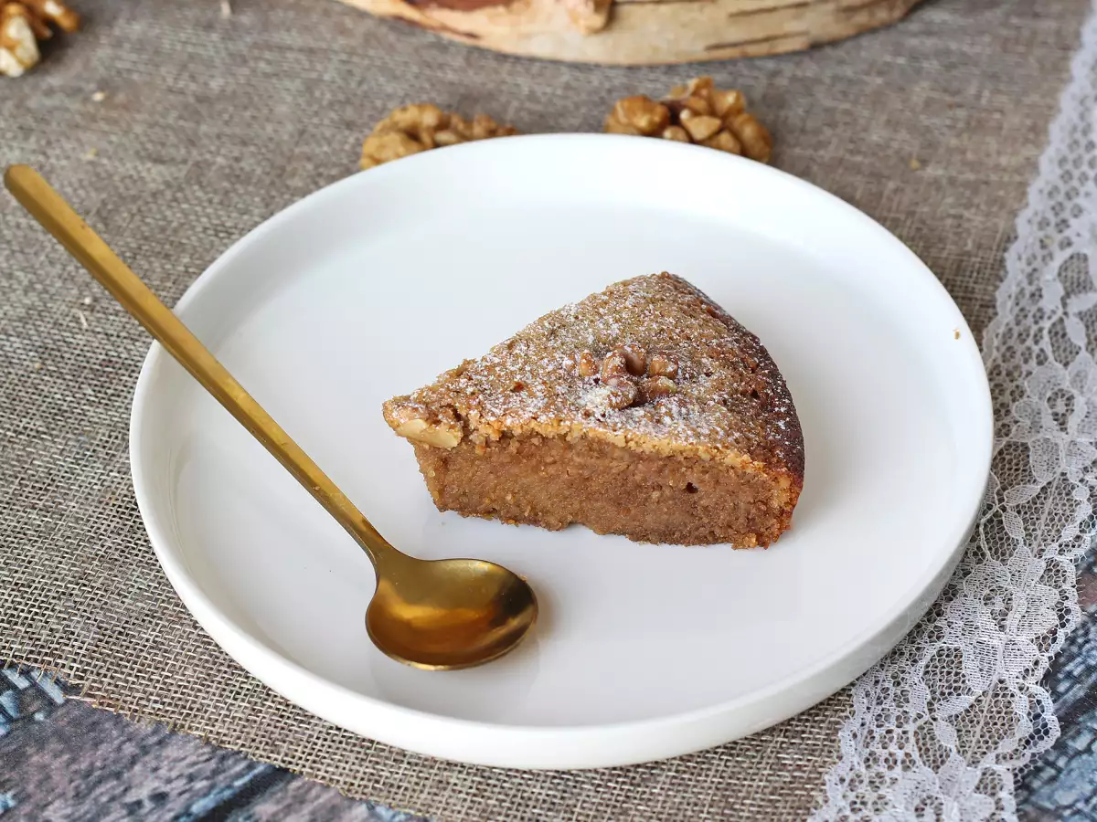Einfacher Walnusskuchen mit nur 4 Zutaten - foto 8