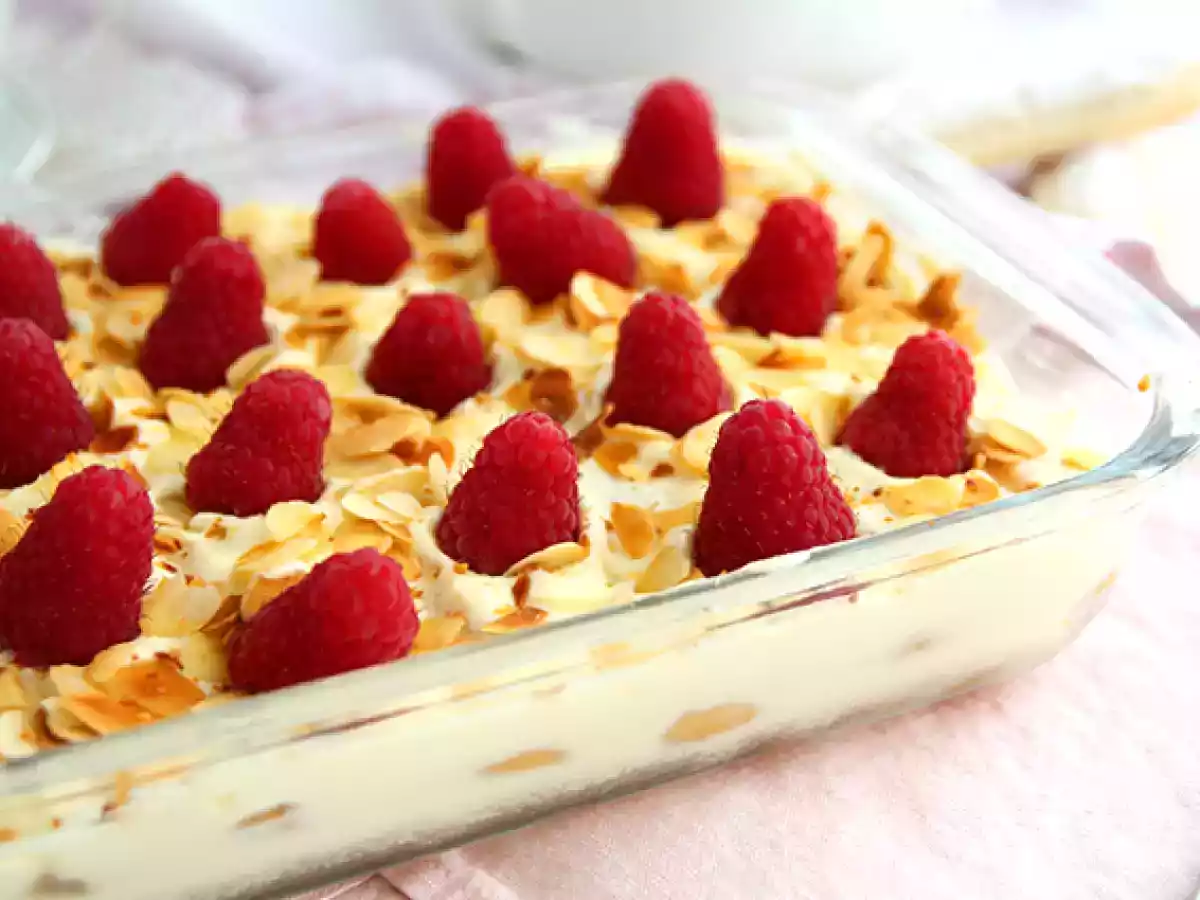 Einfaches und schnelles Himbeer-Tiramisu - foto 3