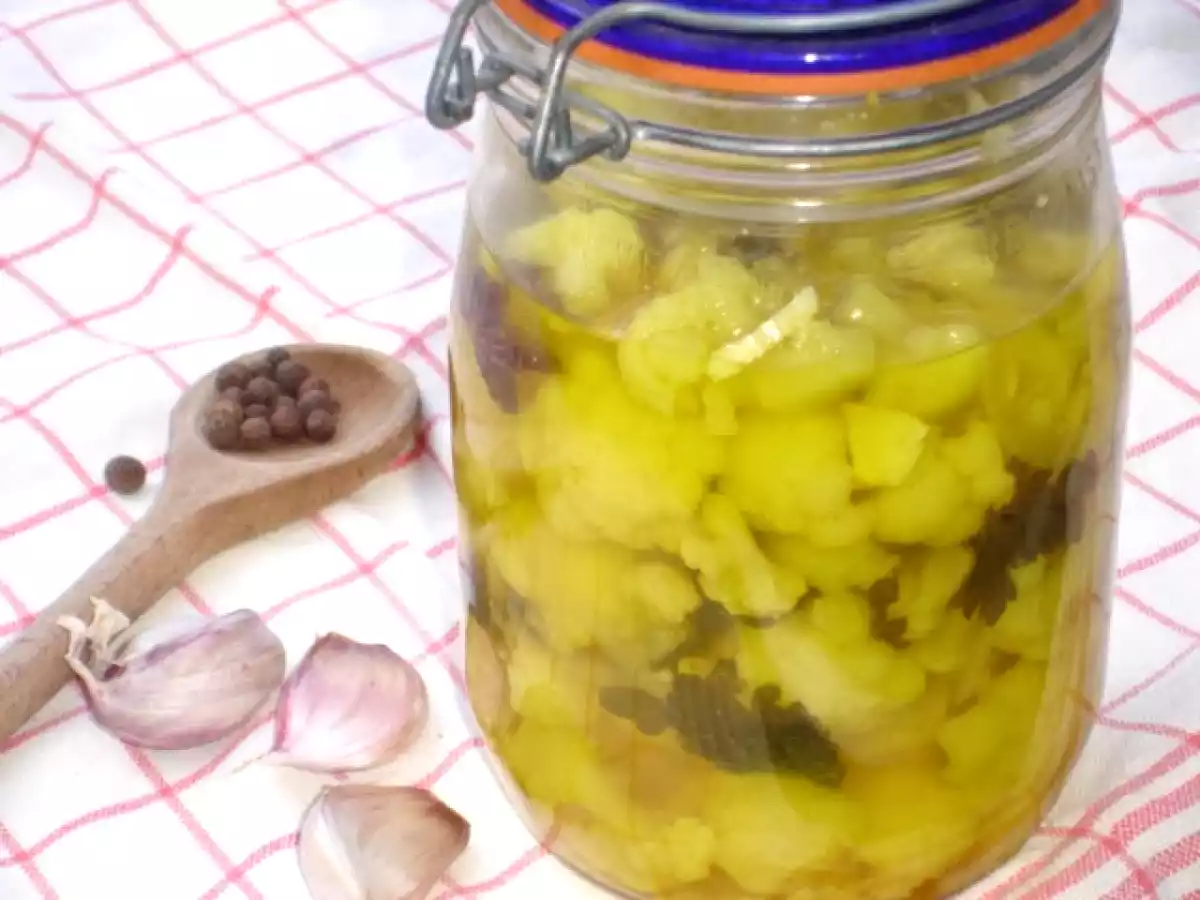 Eingemachtes: Süßsaurer Safranblumenkohl orientalisch - foto 2