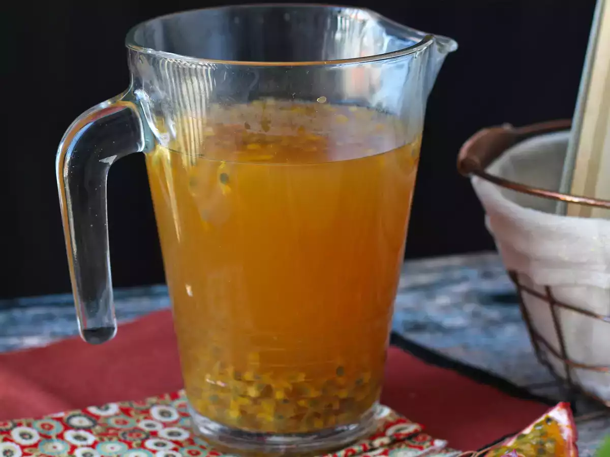 Eistee mit Passionsfrucht - foto 2