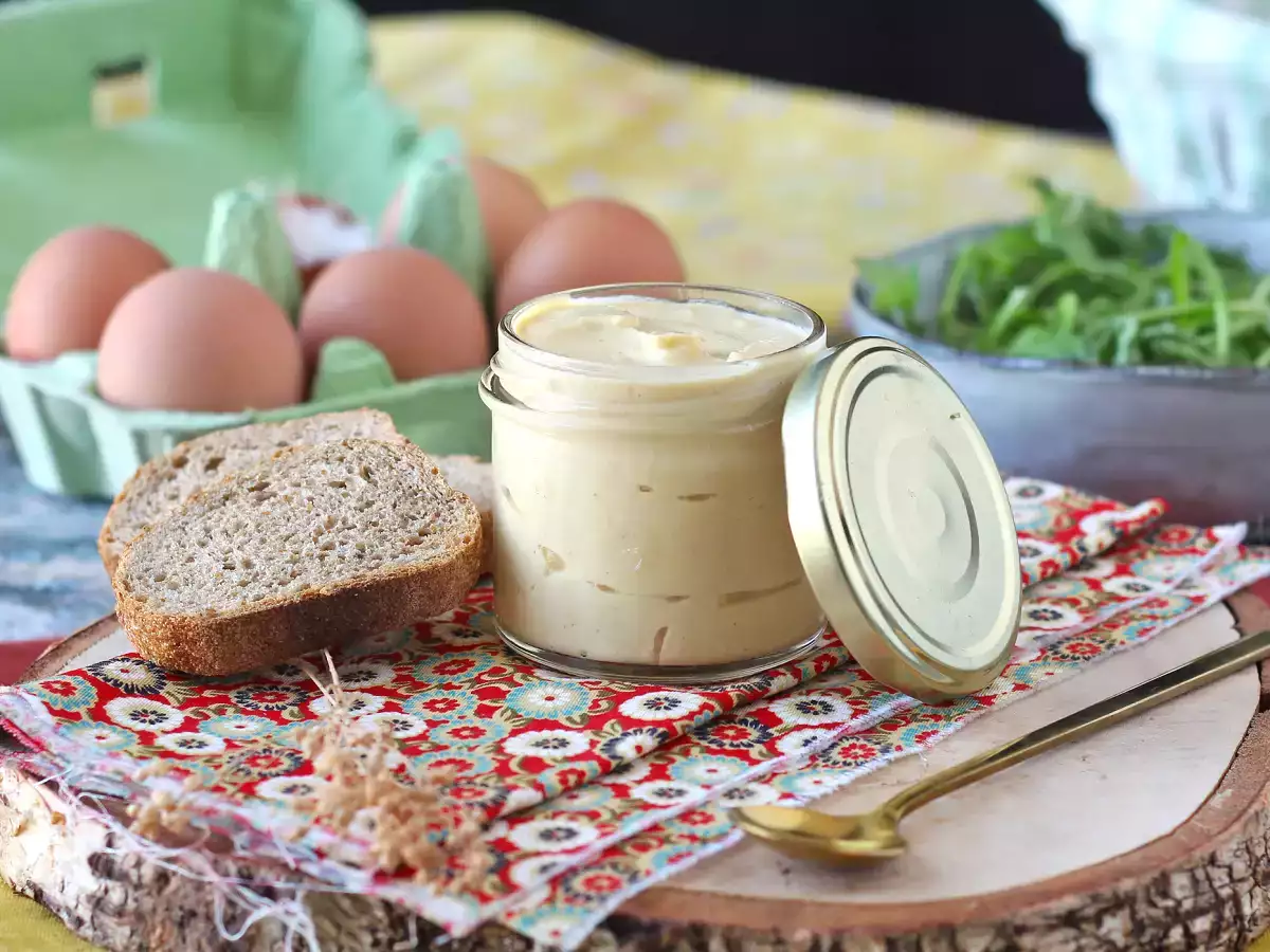 Eiweißmayonnaise aus gekochtem Ei: leicht, schmackhaft und ölfrei - foto 3