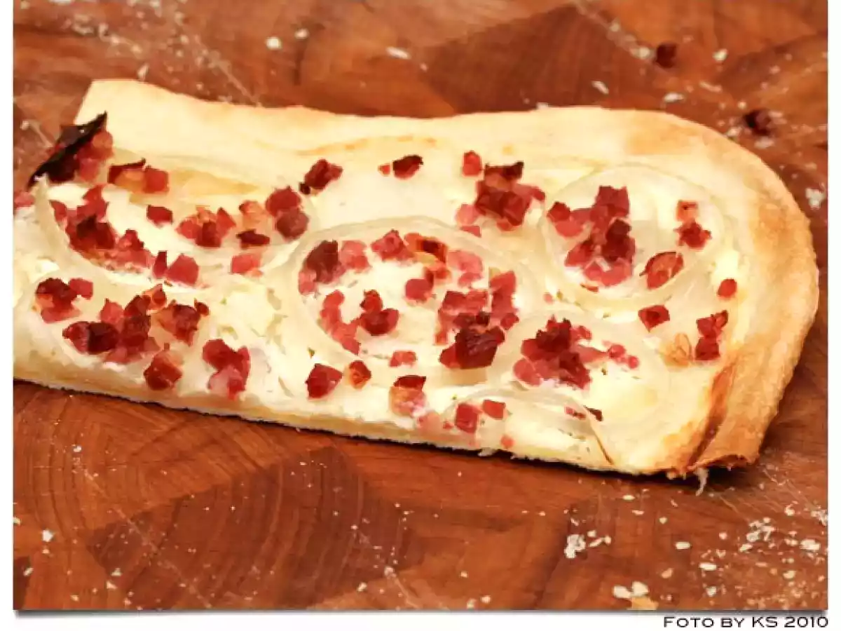 Elsässer Flammkuchen