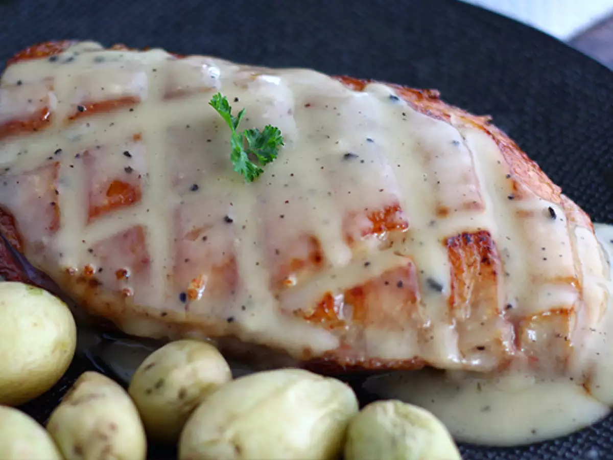 Entenbrust mit Trüffelsauce und Trüffelstückchen - foto 2