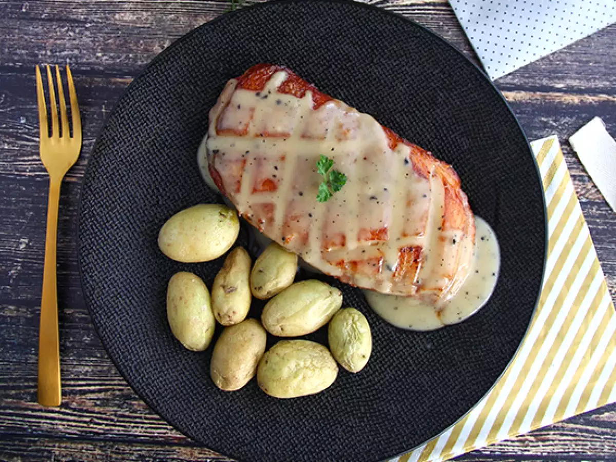 Entenbrust mit Trüffelsauce und Trüffelstückchen - foto 3