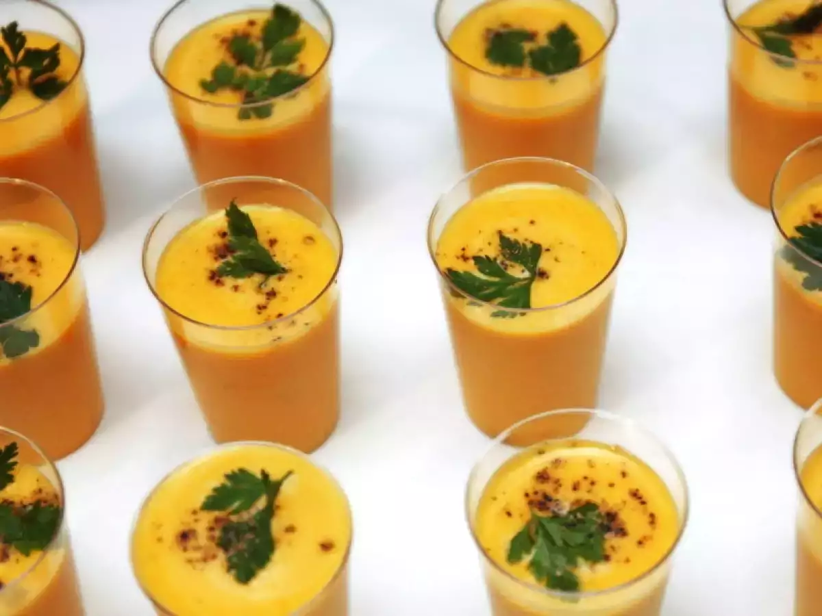 Erbse mit Minze und Wasabi