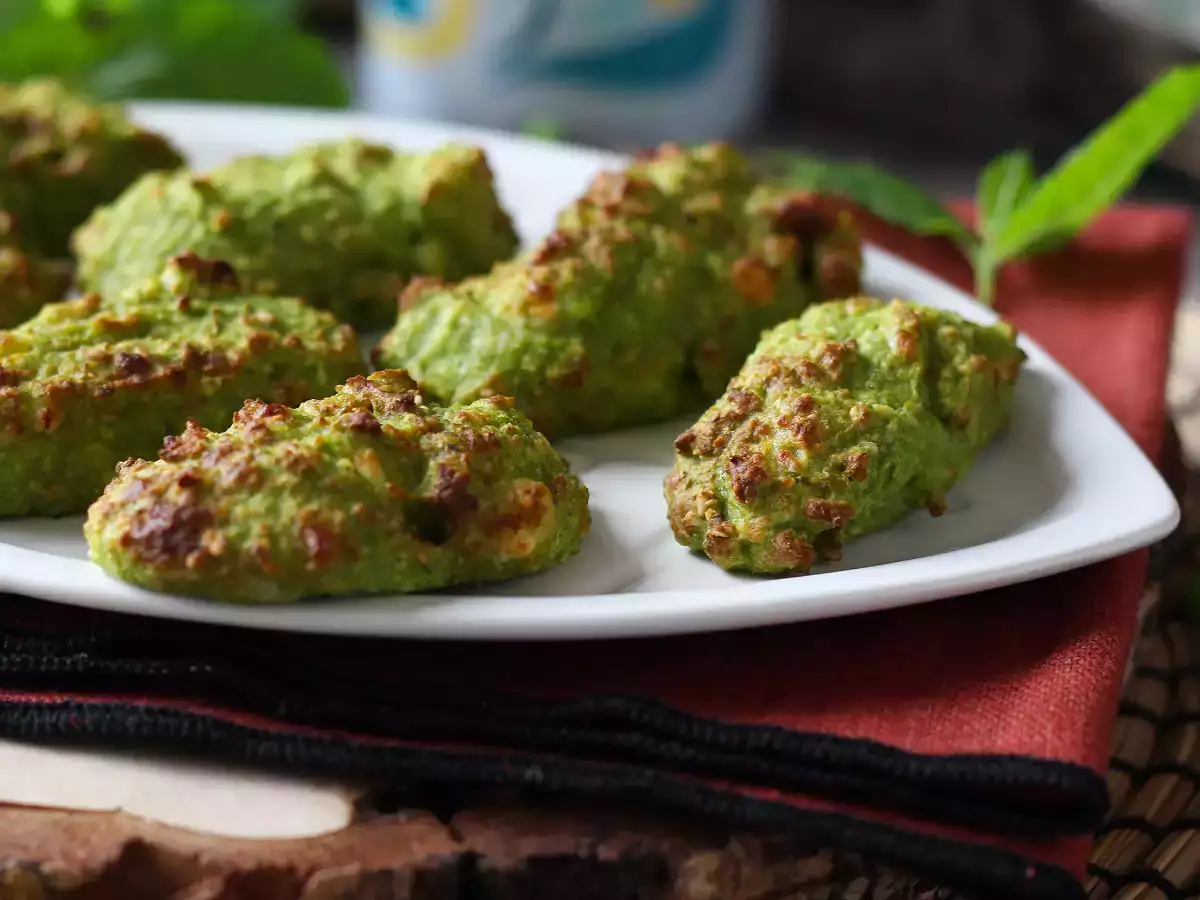 Erbsen-Feta-Bällchen aus dem Airfryer : schnell und vegetarisch - foto 3