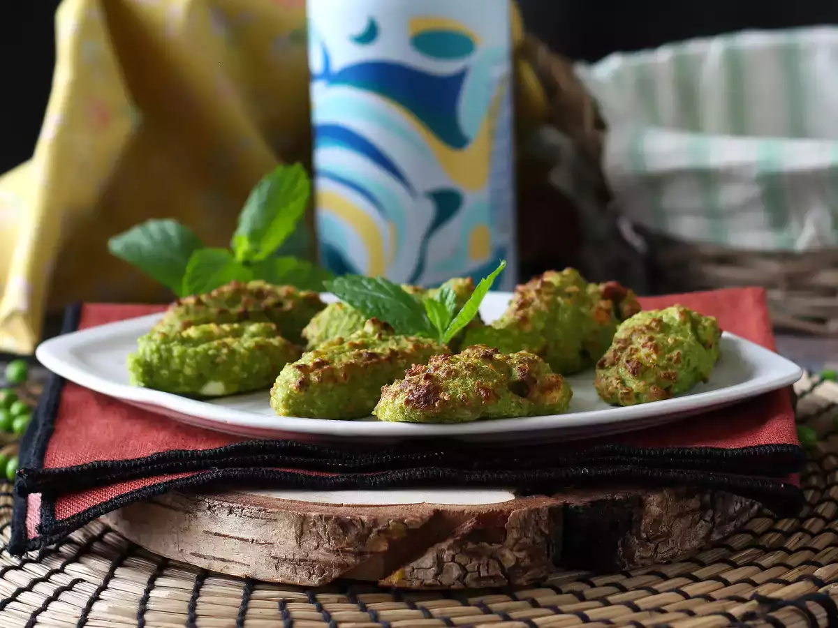 Erbsen-Feta-Bällchen aus dem Airfryer : schnell und vegetarisch - foto 4