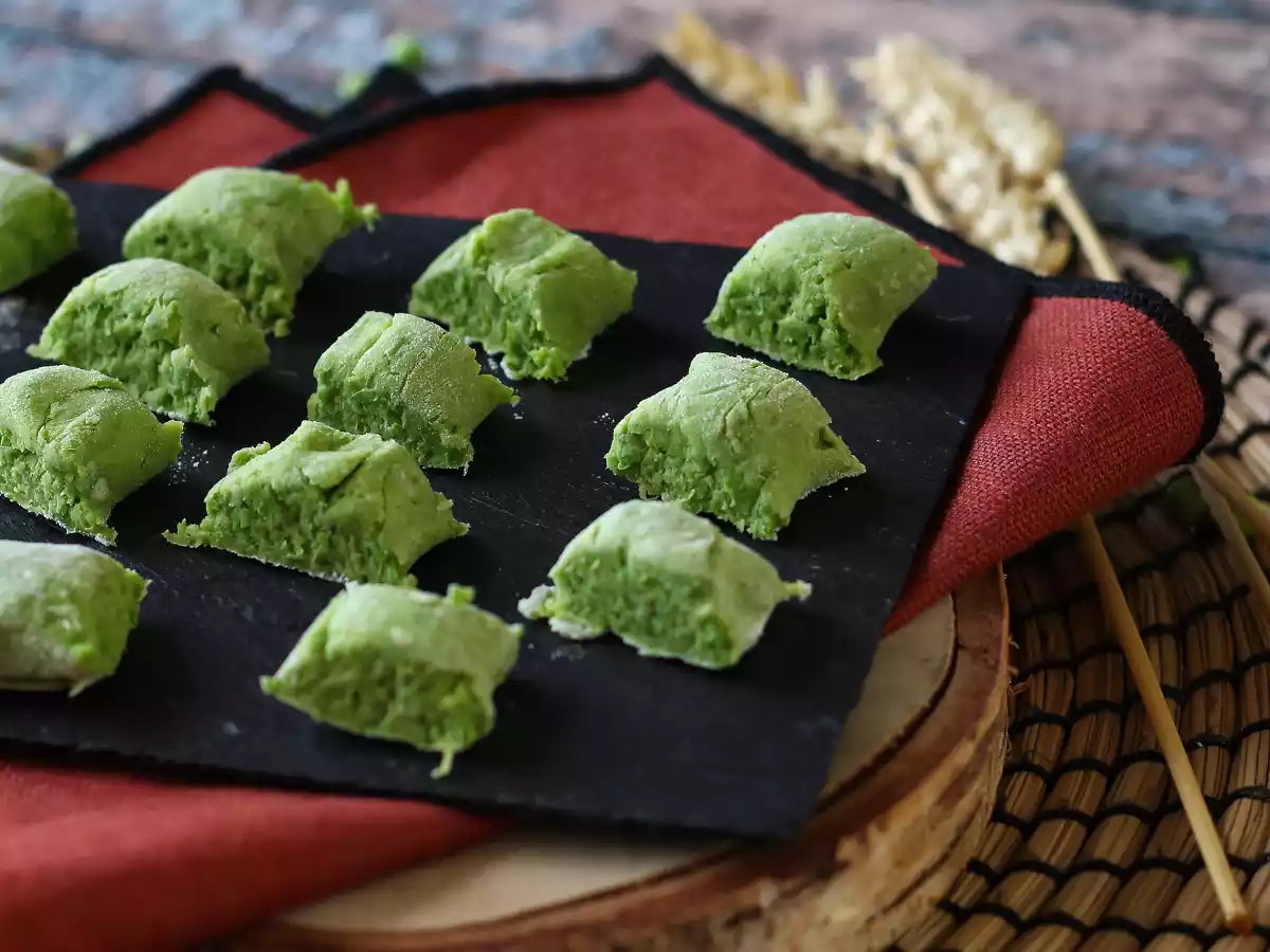 Erbsenknödel ohne Ei: im Handumdrehen zubereitet!
