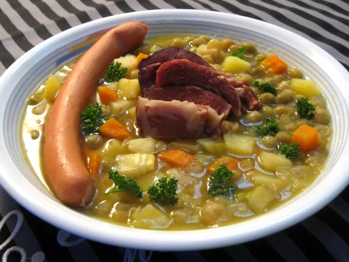 Erbsensuppe Warum nicht
