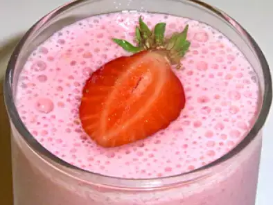 Erdbeer-Milkshake