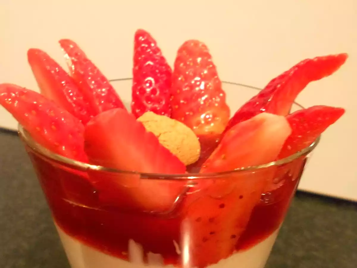 Erdbeeren mit Ricotta