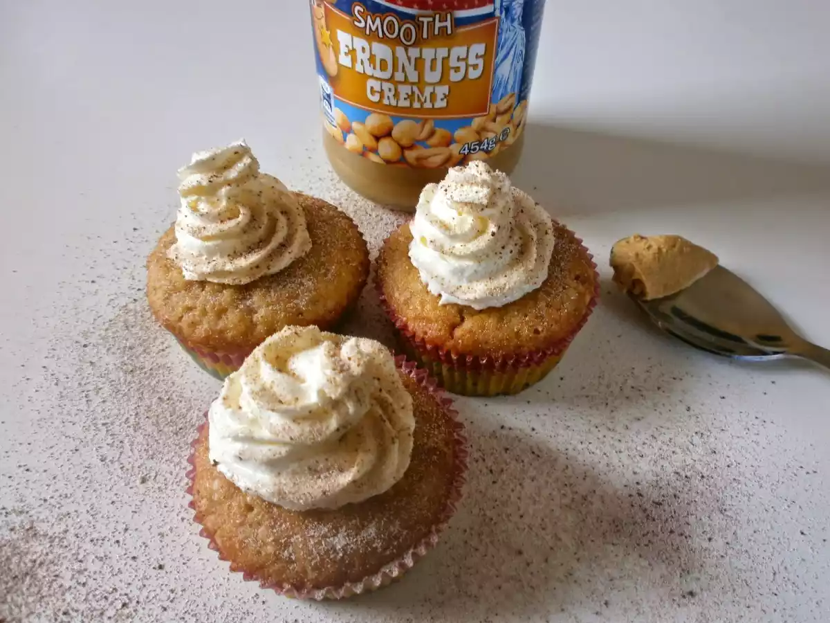 Erdnussbutter Cupcakes