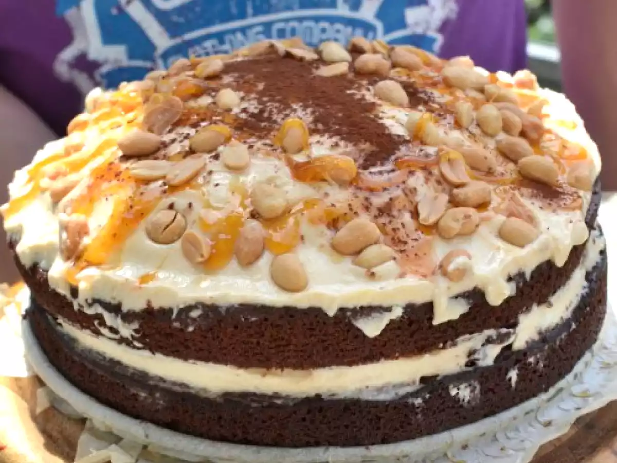 Erdnussbuttercremetorte - foto 2