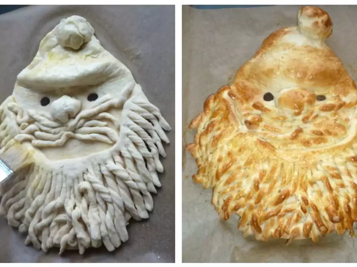 “Erst eins…” : Hefeteig-Nikolaus zum 1. Advent