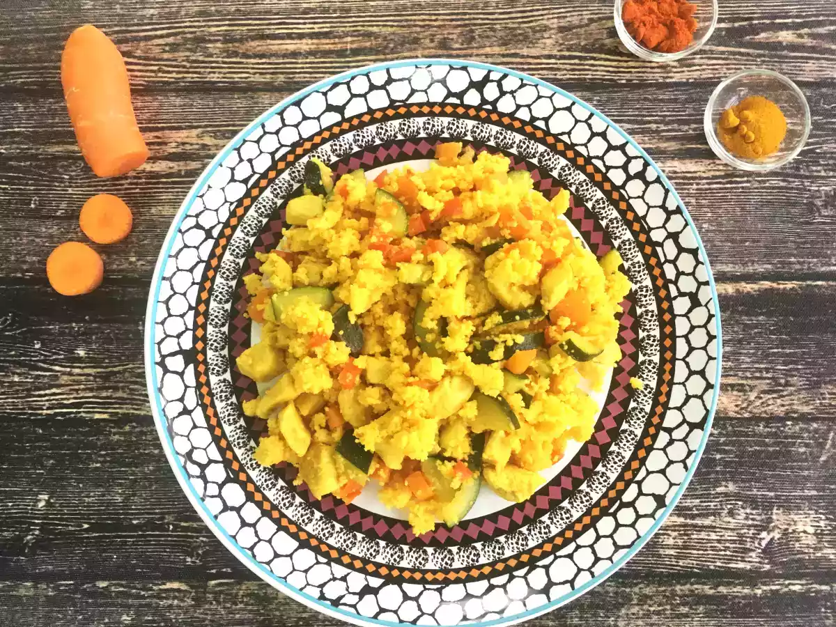 Express-Couscous (Huhn und Gemüse)