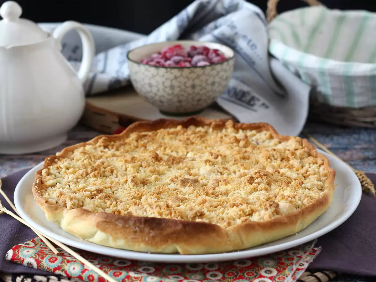 Express-Streuseltarte mit roten Früchten - foto 3