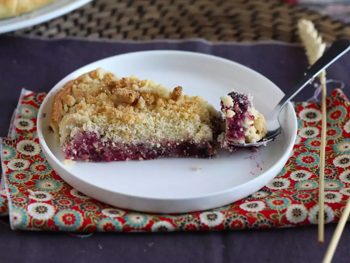 Express-Streuseltarte mit roten Früchten - foto 5