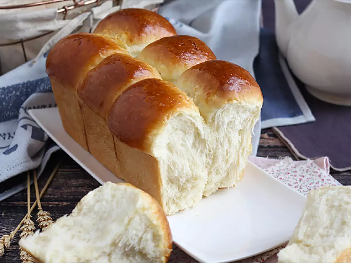 Extra fluffige Brioche mit zarter, faseriger Krume – einfaches Rezept