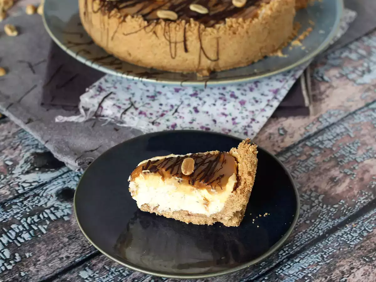 Extra leckerer Snickers-Cheesecake - foto 2