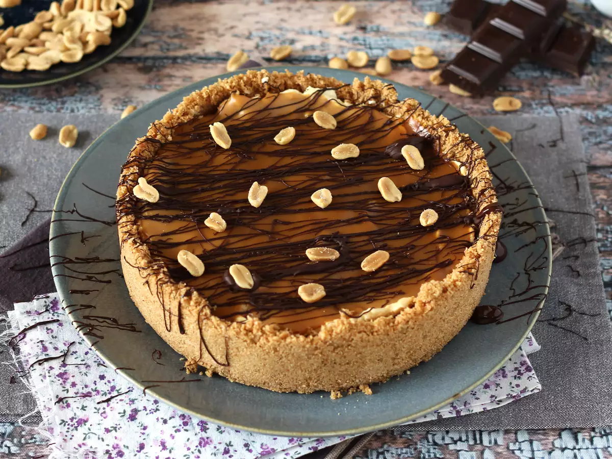 Extra leckerer Snickers-Cheesecake - foto 5