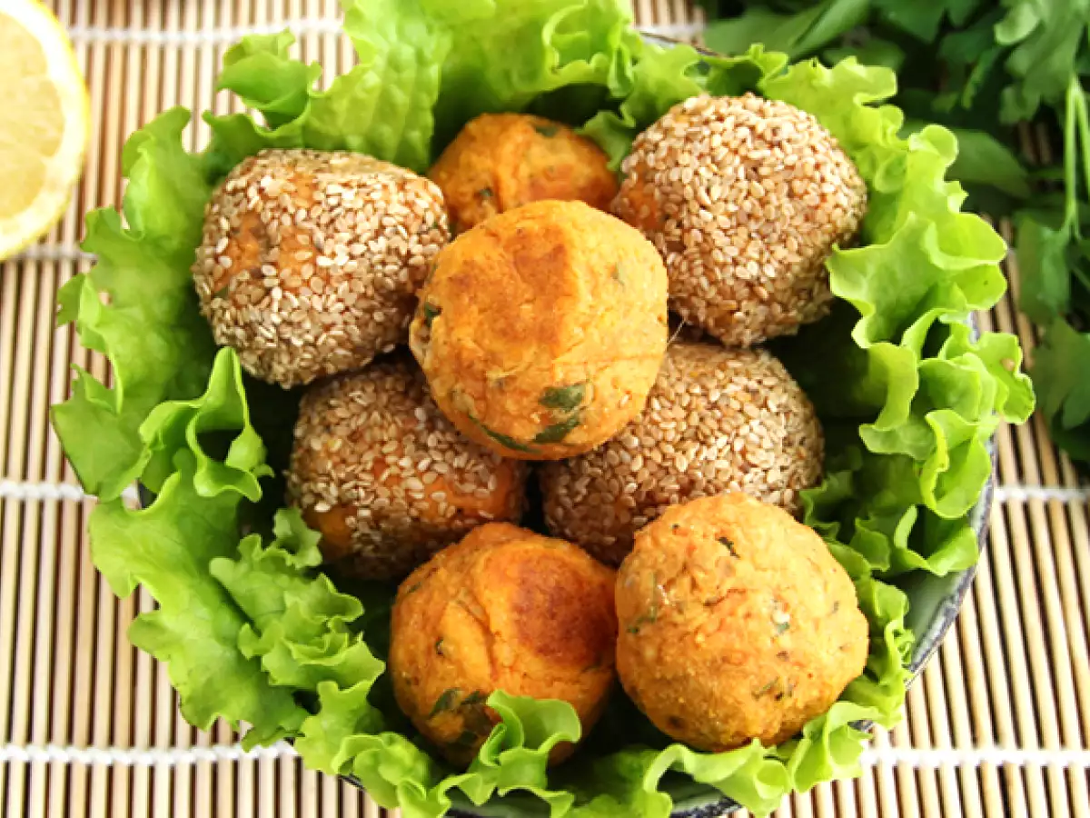 Falafel aus Süßkartoffeln - foto 3