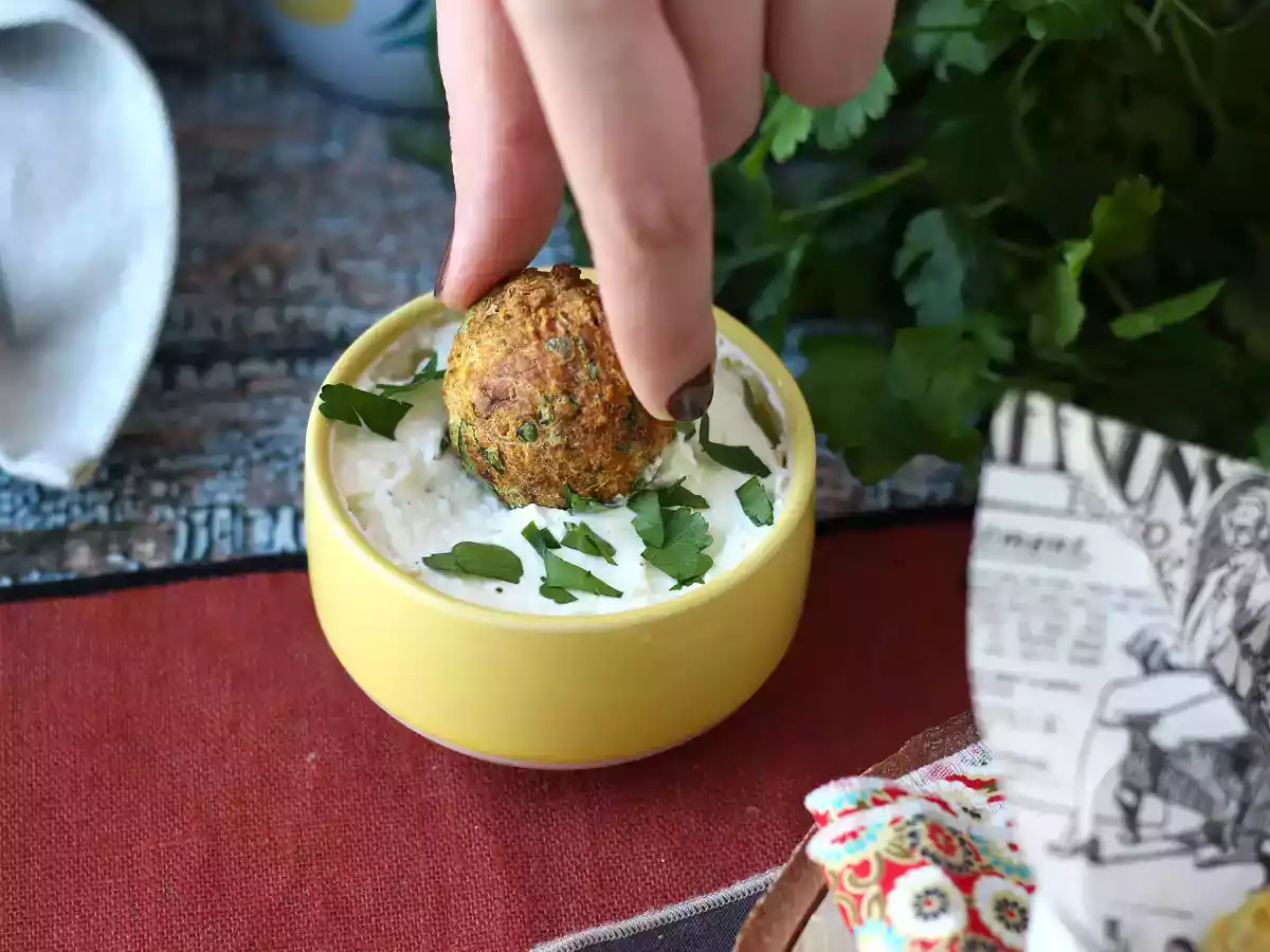 Falafel mit dem Air Fryer, für ein knuspriges Ergebnis ohne Frittieren! - foto 3