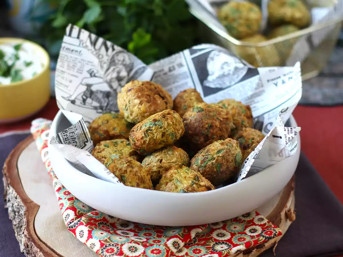 Falafel mit dem Air Fryer, für ein knuspriges Ergebnis ohne Frittieren! - foto 4