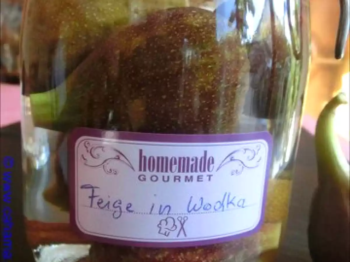 Feigen in Wodka