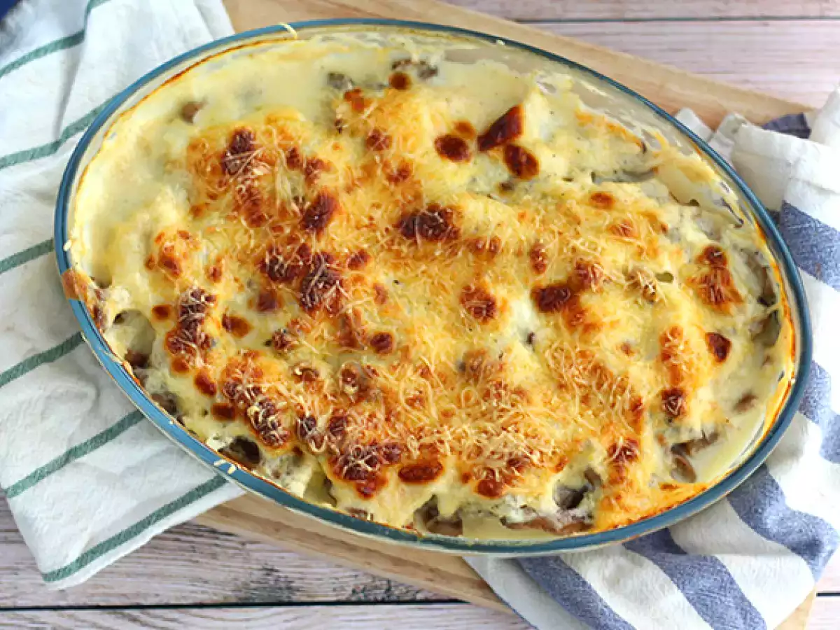 Fischgratin, ein einfaches und unkompliziertes Rezept - foto 3