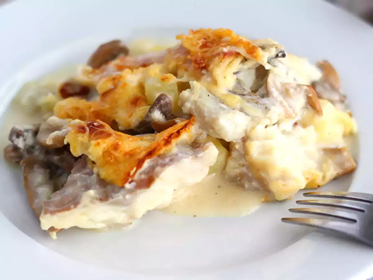 Fischgratin, ein einfaches und unkompliziertes Rezept - foto 5